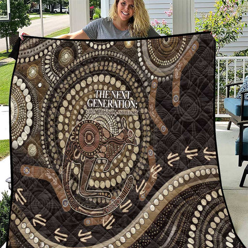 Australia NAIDOC Week 2025 Quilt Boomerang Kangaroo Indigenous Art