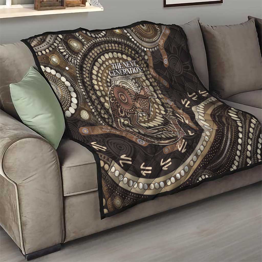 Australia NAIDOC Week 2025 Quilt Boomerang Kangaroo Indigenous Art
