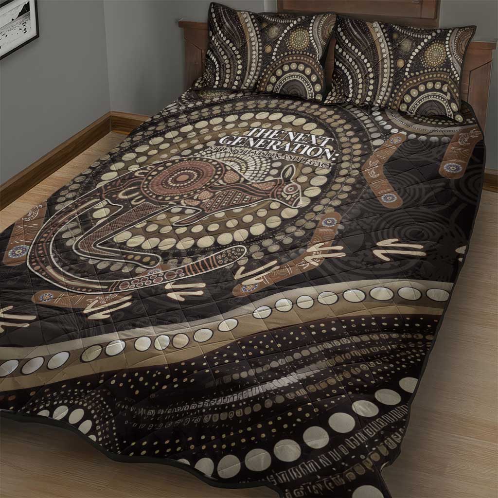 Australia NAIDOC Week 2025 Quilt Bed Set Boomerang Kangaroo Indigenous Art