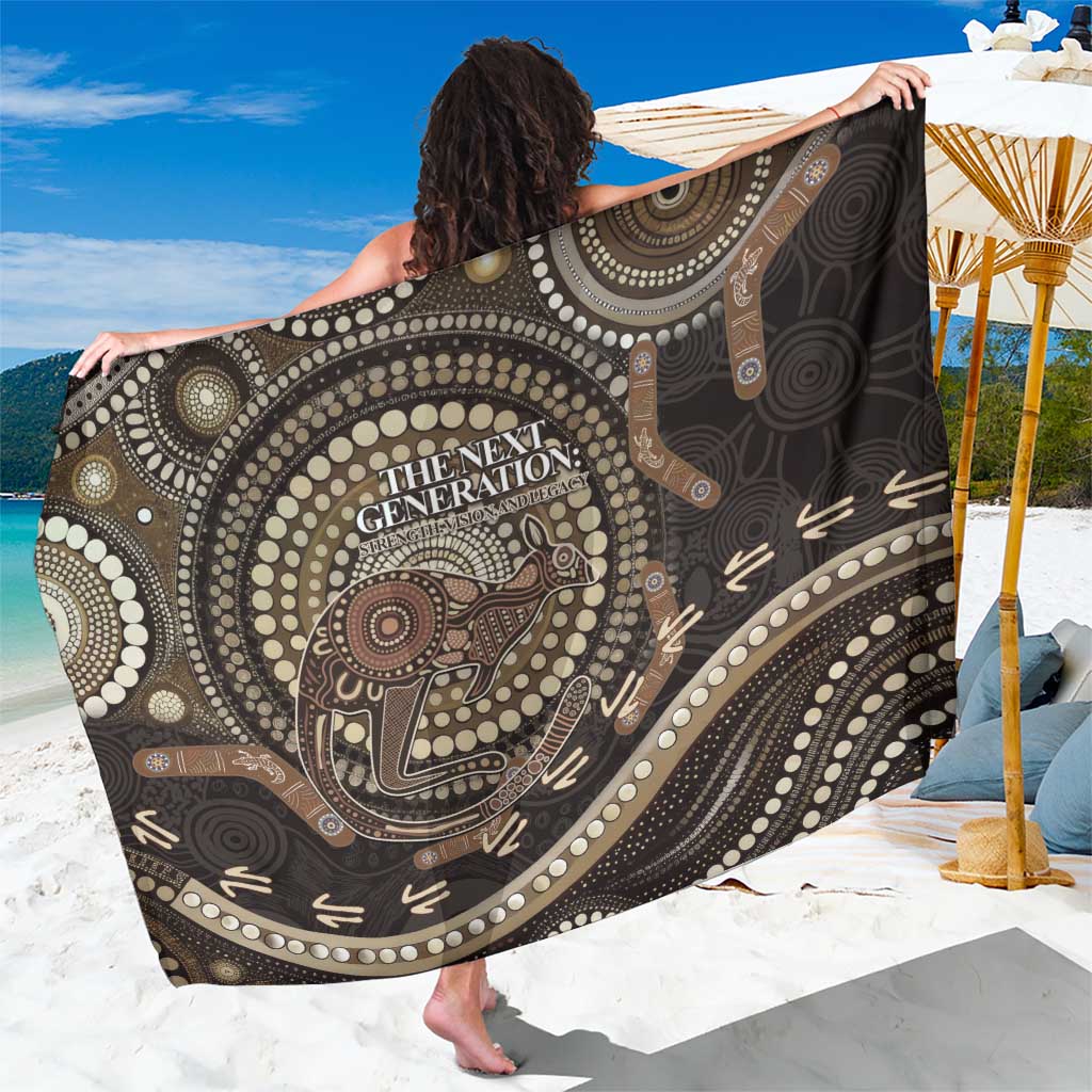 Australia NAIDOC Week 2025 Sarong Boomerang Kangaroo Indigenous Art