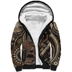 Australia NAIDOC Week 2025 Sherpa Hoodie Boomerang Kangaroo Indigenous Art