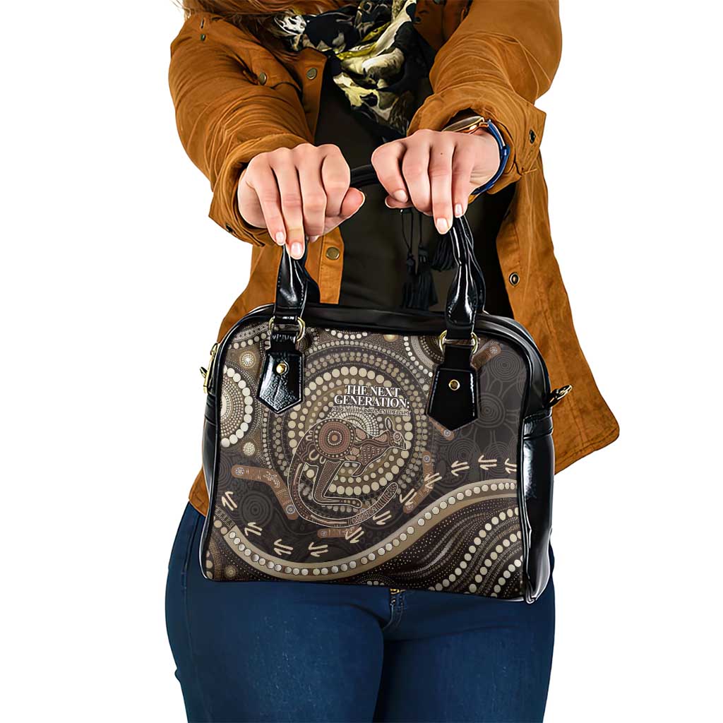 Australia NAIDOC Week 2025 Shoulder Handbag Boomerang Kangaroo Indigenous Art