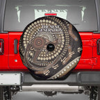 Australia NAIDOC Week 2025 Spare Tire Cover Boomerang Kangaroo Indigenous Art