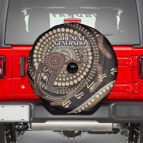 Australia NAIDOC Week 2025 Spare Tire Cover Boomerang Kangaroo Indigenous Art