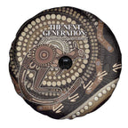 Australia NAIDOC Week 2025 Spare Tire Cover Boomerang Kangaroo Indigenous Art