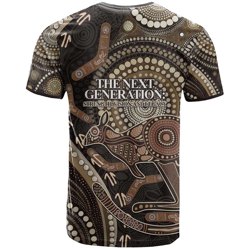 Australia NAIDOC Week 2025 T Shirt Boomerang Kangaroo Indigenous Art