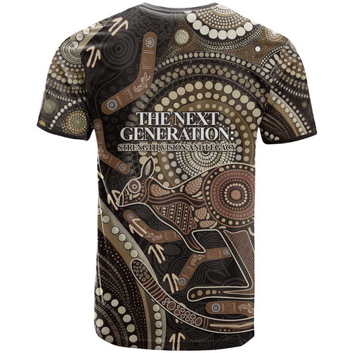 Australia NAIDOC Week 2025 T Shirt Boomerang Kangaroo Indigenous Art
