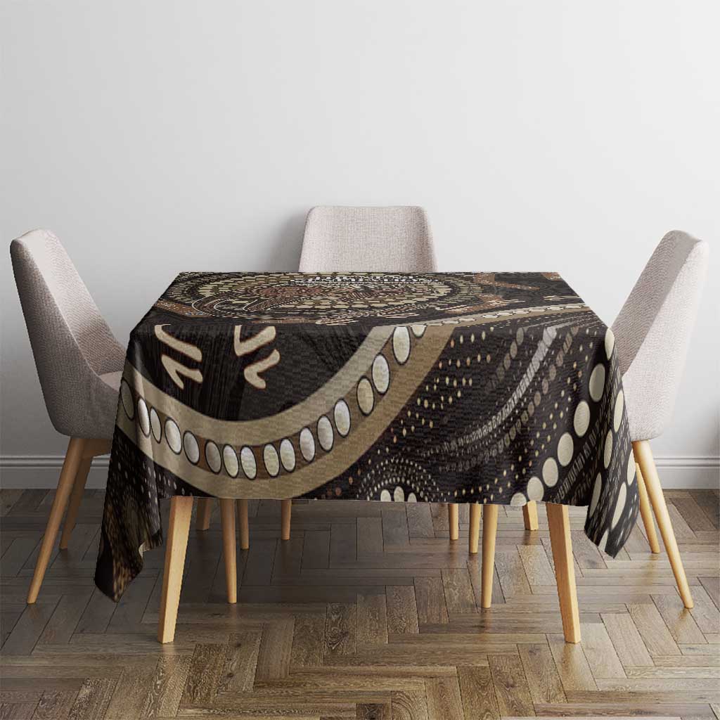 Australia NAIDOC Week 2025 Tablecloth Boomerang Kangaroo Indigenous Art
