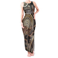 Australia NAIDOC Week 2025 Tank Maxi Dress Boomerang Kangaroo Indigenous Art