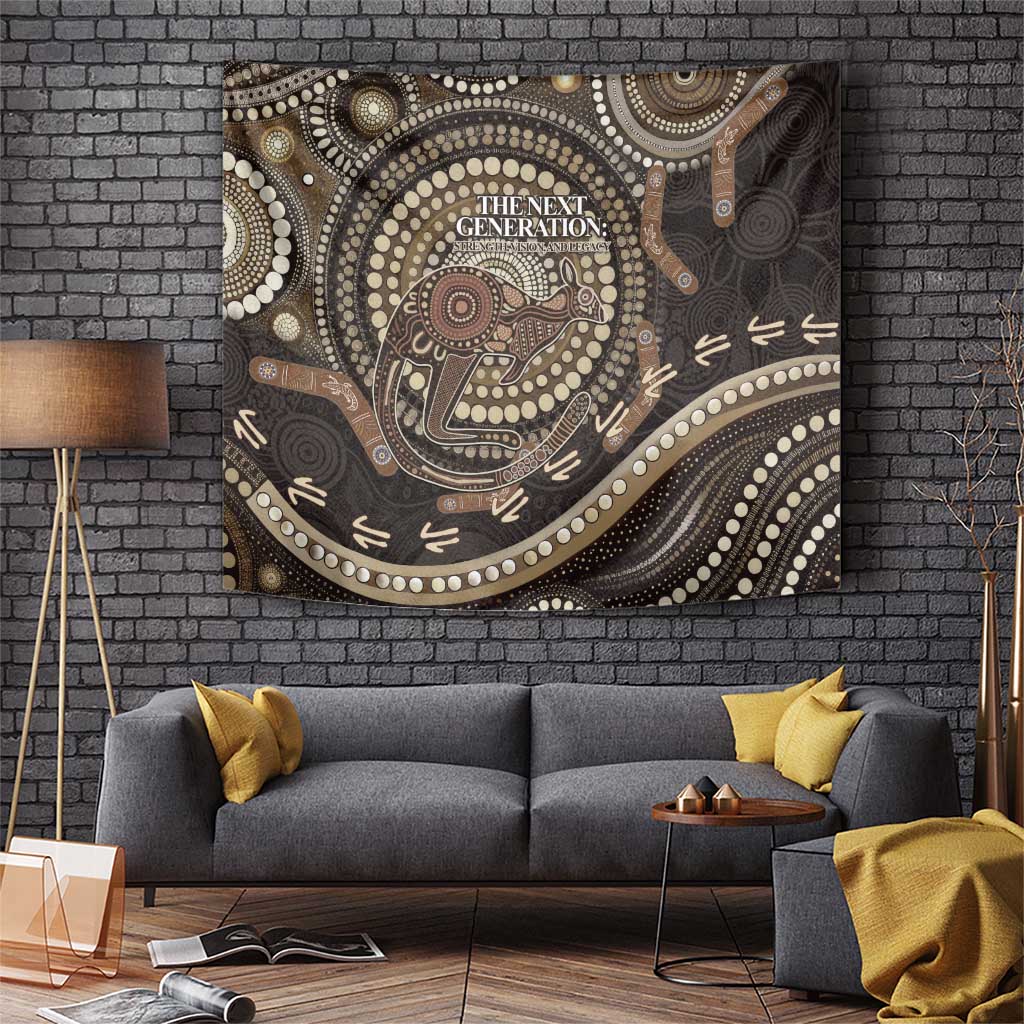 Australia NAIDOC Week 2025 Tapestry Boomerang Kangaroo Indigenous Art