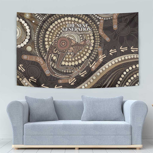 Australia NAIDOC Week 2025 Tapestry Boomerang Kangaroo Indigenous Art