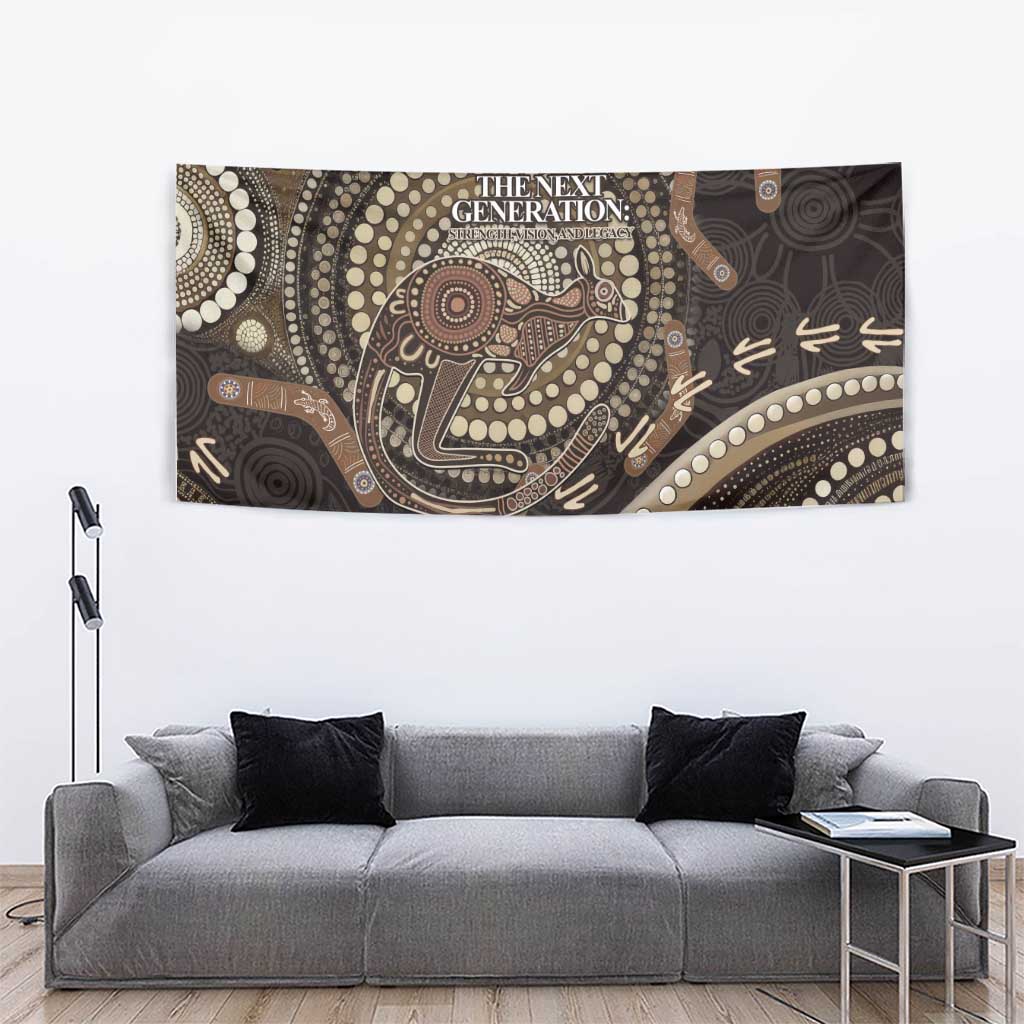 Australia NAIDOC Week 2025 Tapestry Boomerang Kangaroo Indigenous Art