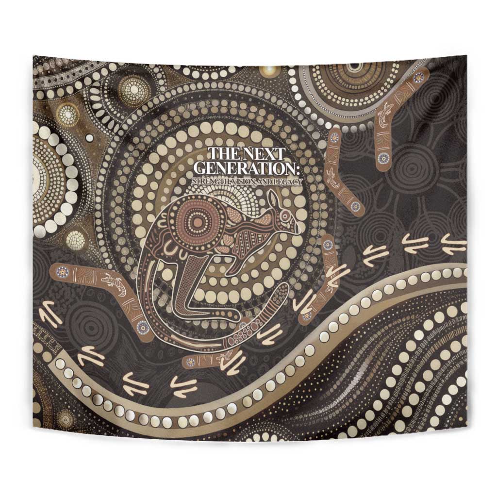 Australia NAIDOC Week 2025 Tapestry Boomerang Kangaroo Indigenous Art