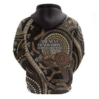 Australia NAIDOC Week 2025 Zip Hoodie Boomerang Kangaroo Indigenous Art