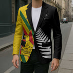 Custom New Zealand and Zimbabwe Blazer NZ Fern Zim Flag Half Style