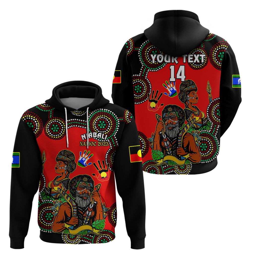 custom-text-and-number-australia-naidoc-2023-hoodie-niabali-indigenous-for-our-elders