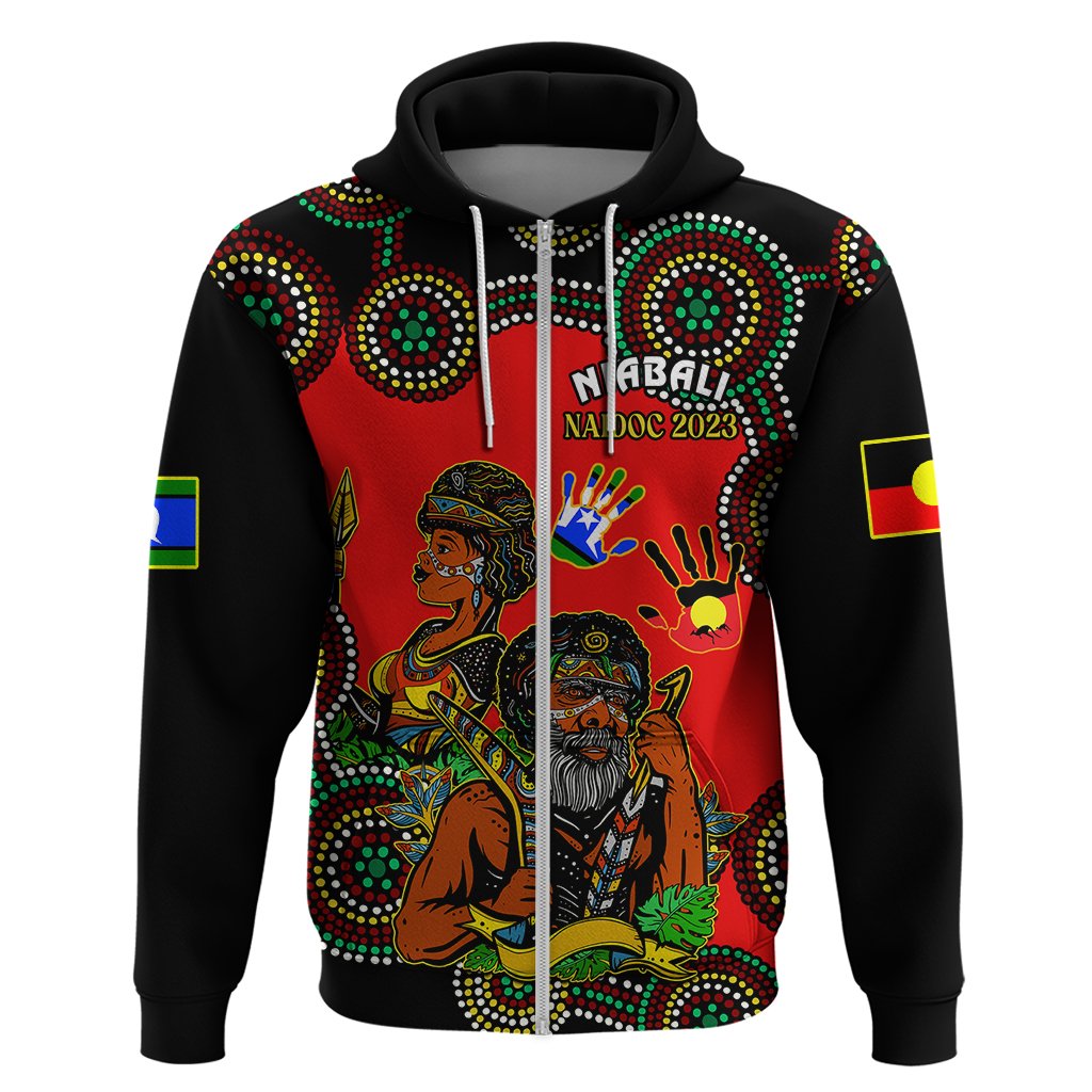 custom-text-and-number-australia-naidoc-2023-hoodie-niabali-indigenous-for-our-elders