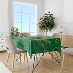 Personalised Australia Father's Day Tablecloth Cassowary Dad Cerbera Floribunda Aboriginal Art