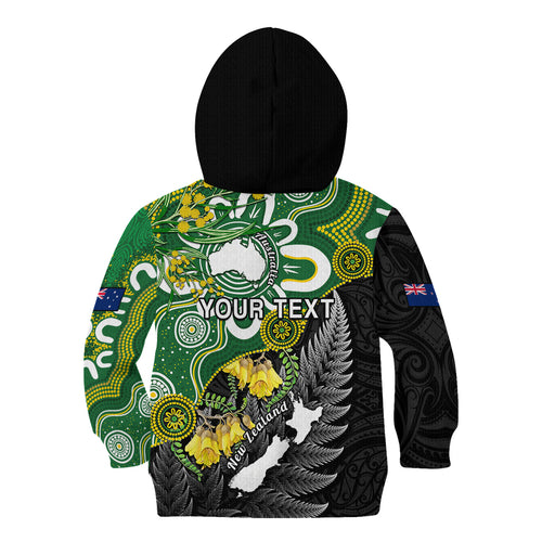 personalised-new-zealand-and-australia-kid-hoodie-aboriginal-mix-aotearoa-maori-unique-style