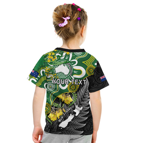 personalised-new-zealand-and-australia-kid-t-shirt-aboriginal-mix-aotearoa-maori-unique-style