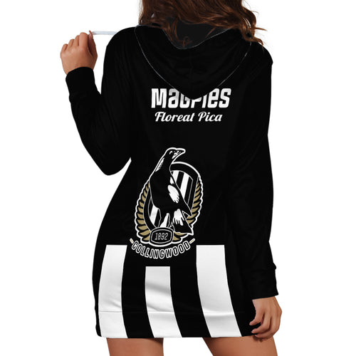 collingwood-football-2023-hoodie-dress-go-magpies-sporty-style