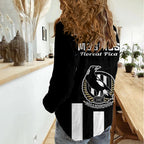 Collingwood Football 2023 Women Casual Shirt Go Magpies Sporty Style LT14