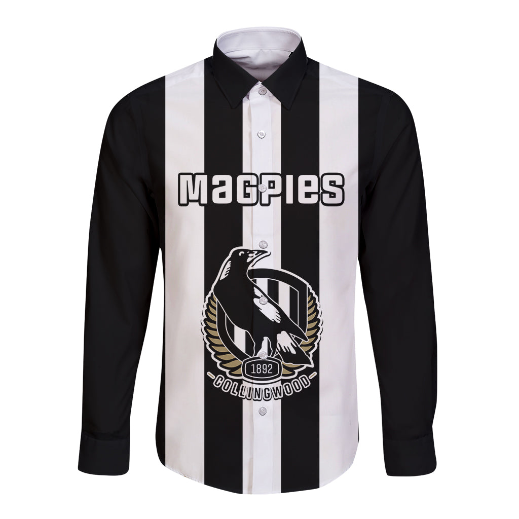 personalised-collingwood-football-2023-long-sleeve-button-shirt-go-magpies-sporty-style