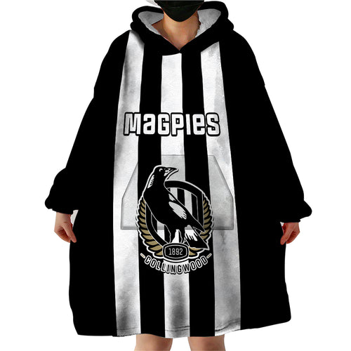 personalised-collingwood-football-2023-wearable-blanket-hoodie-go-magpies-sporty-style