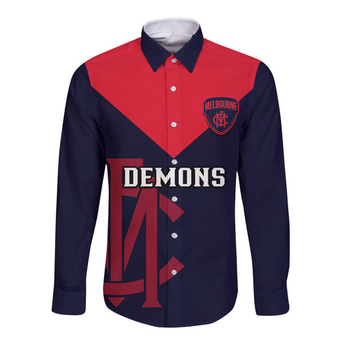 personalised-melbourne-football-2023-long-sleeve-button-shirt-go-demons-sporty-style