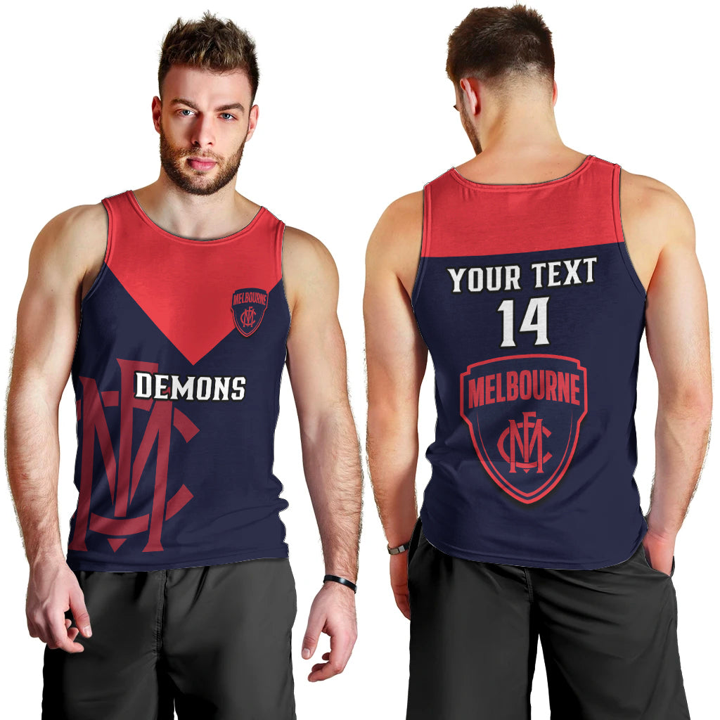 personalised-melbourne-football-2023-men-tank-top-go-demons-sporty-style