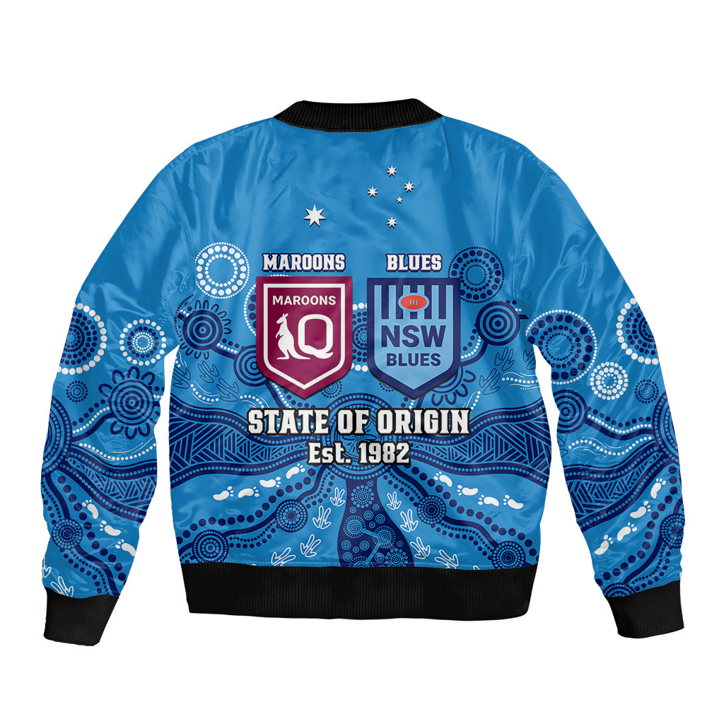 qld-maroons-and-nsw-blues-rugby-bomber-jacket-state-of-origin-2023-indigenous-blue