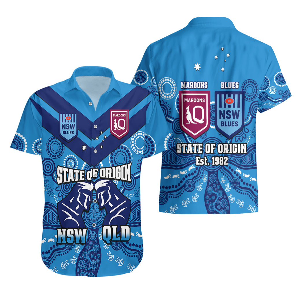 qld-maroons-and-nsw-blues-rugby-hawaiian-shirt-state-of-origin-2023-indigenous-blue