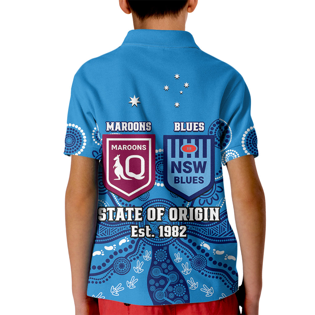 qld-maroons-and-nsw-blues-rugby-kid-polo-shirt-state-of-origin-2023-indigenous-blue