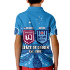 qld-maroons-and-nsw-blues-rugby-kid-polo-shirt-state-of-origin-2023-indigenous-blue