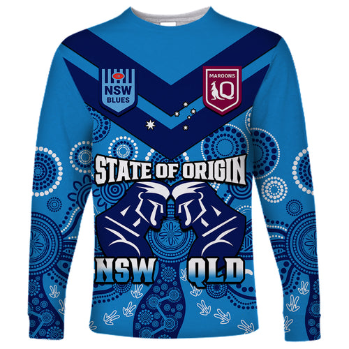 qld-maroons-and-nsw-blues-rugby-long-sleeve-shirt-state-of-origin-2023-indigenous-blue