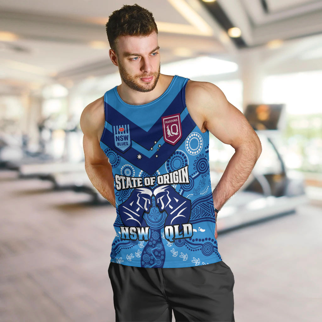 qld-maroons-and-nsw-blues-rugby-men-tank-top-state-of-origin-2023-indigenous-blue