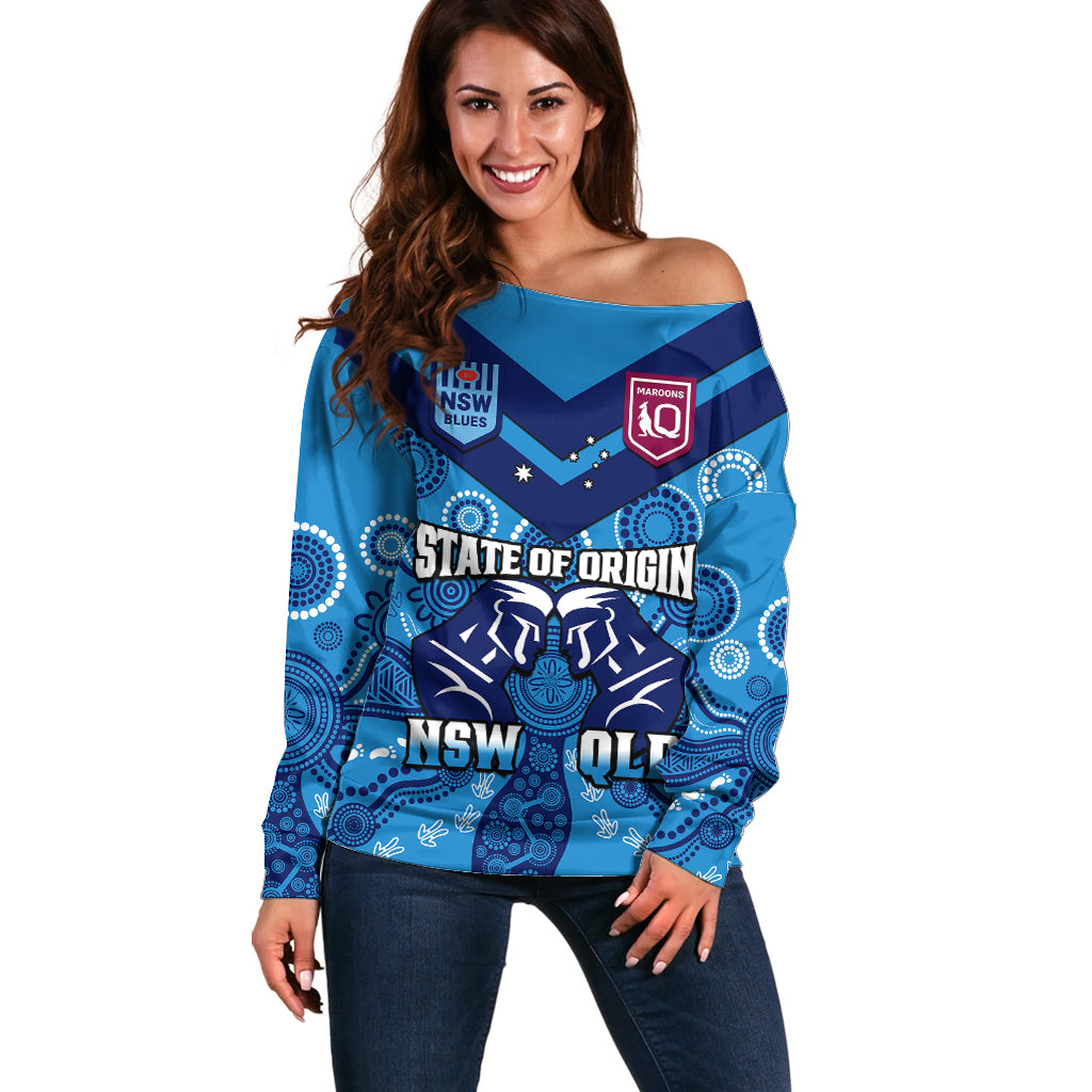 qld-maroons-and-nsw-blues-rugby-off-shoulder-sweater-state-of-origin-2023-indigenous-blue