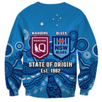 qld-maroons-and-nsw-blues-rugby-sweatshirt-state-of-origin-2023-indigenous-blue