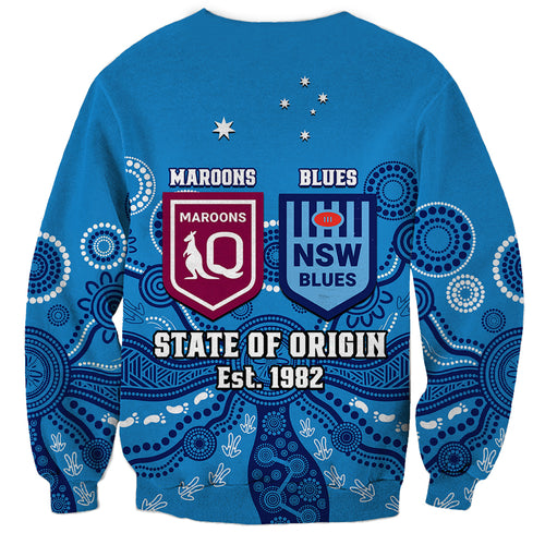 qld-maroons-and-nsw-blues-rugby-sweatshirt-state-of-origin-2023-indigenous-blue