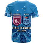 qld-maroons-and-nsw-blues-rugby-t-shirt-state-of-origin-2023-indigenous-blue