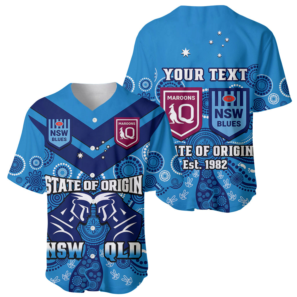 personalised-qld-maroons-and-nsw-blues-rugby-baseball-jersey-state-of-origin-2023-indigenous-blue