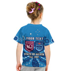 personalised-qld-maroons-and-nsw-blues-rugby-kid-t-shirt-state-of-origin-2023-indigenous-blue