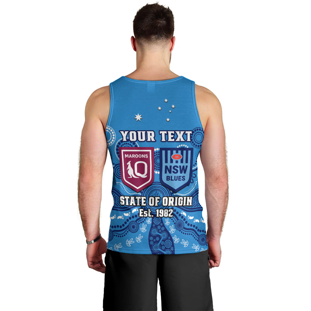 personalised-qld-maroons-and-nsw-blues-rugby-men-tank-top-state-of-origin-2023-indigenous-blue
