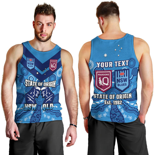 personalised-qld-maroons-and-nsw-blues-rugby-men-tank-top-state-of-origin-2023-indigenous-blue