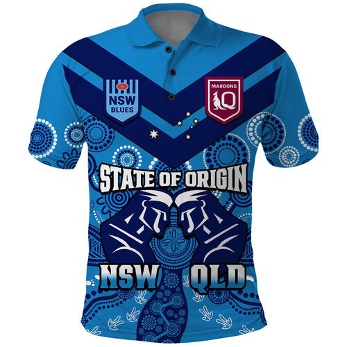 personalised-qld-maroons-and-nsw-blues-rugby-polo-shirt-state-of-origin-2023-indigenous-blue