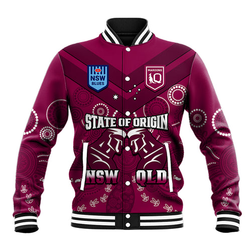 qld-maroons-and-nsw-blues-rugby-baseball-jacket-state-of-origin-2023-indigenous-maroon