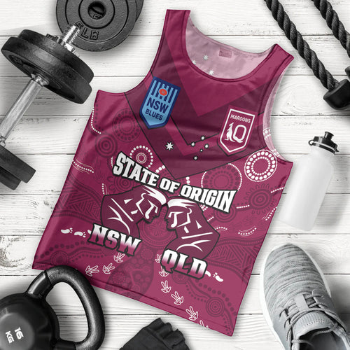 qld-maroons-and-nsw-blues-rugby-men-tank-top-state-of-origin-2023-indigenous-maroon
