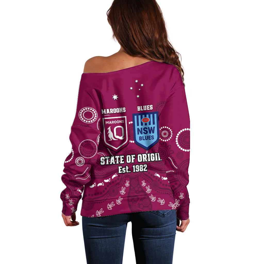 qld-maroons-and-nsw-blues-rugby-off-shoulder-sweater-state-of-origin-2023-indigenous-maroon