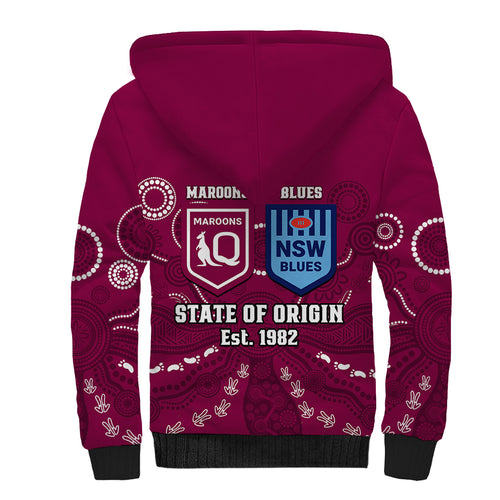 qld-maroons-and-nsw-blues-rugby-sherpa-hoodie-state-of-origin-2023-indigenous-maroon