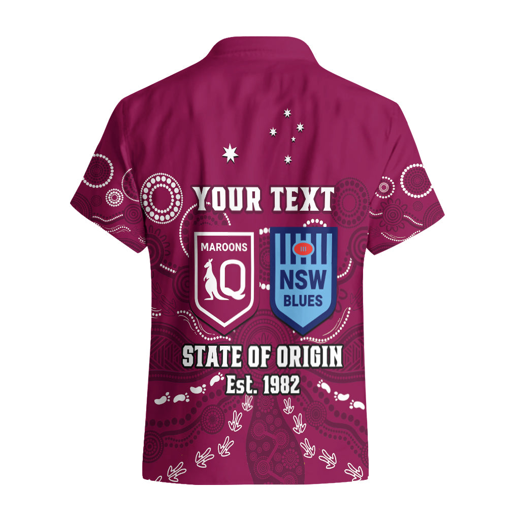 personalised-qld-maroons-and-nsw-blues-rugby-hawaiian-shirt-state-of-origin-2023-indigenous-maroon